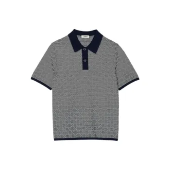 Sandro Square Cross Polo Shirt