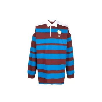 Wales Bonner City Horizontal stripe Polo Shirt