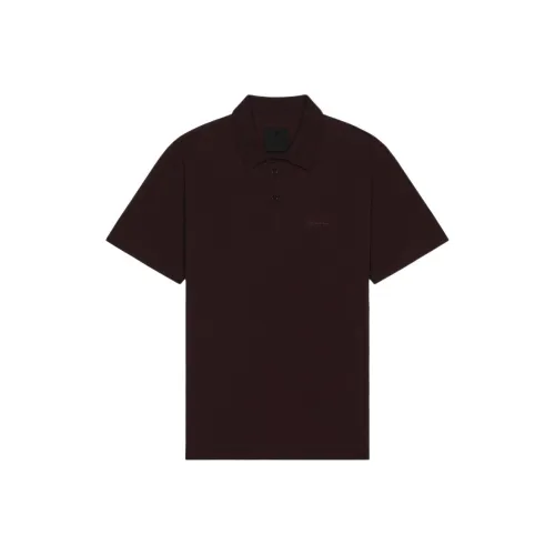Givenchy FW24 Polo Shirt Men's Dark Red