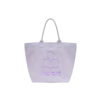 ISABEL MARANT Yenky Logo Embroidered Tote Bag