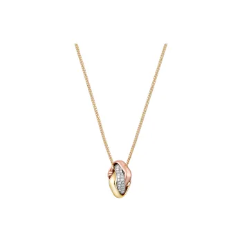 CARTIER 18K Rose Gold, 18K Gold, 18K White Gold, Diamond Necklaces Unisex