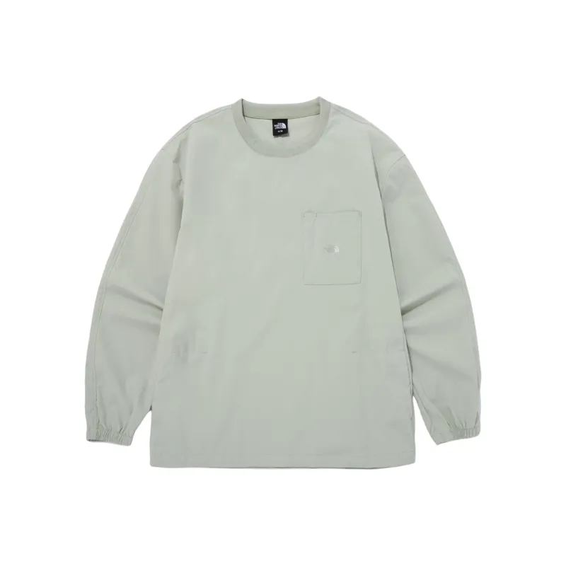 THE NORTH FACE Sweatshirt Unisex Gray Khaki Color-0
