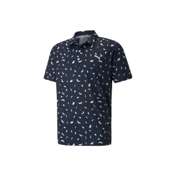 PUMA Polo Shirt Men's Dark Blue
