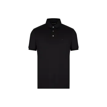 EMPORIO ARMANI Asv Lyocell blend Jersey Polo Shirt