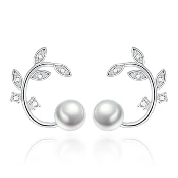 QUIET LOVE Alloy Stud Earrings Women's