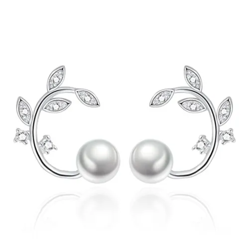 QUIET LOVE Alloy Stud Earrings Women's