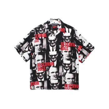 WACKO MARIA x LUOSHUIGOU,LIANMINGKUAN SS24 Shirt Unisex Black