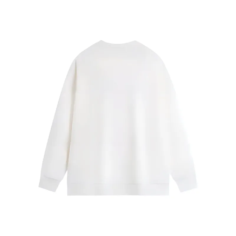 XTEP Sweatshirt Unisex Antique White-1