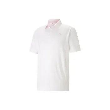 PUMA ARNOLD PALMER Mattr Sixty Two Golf Polo Shirt Men Polo Shirt Men's Pink