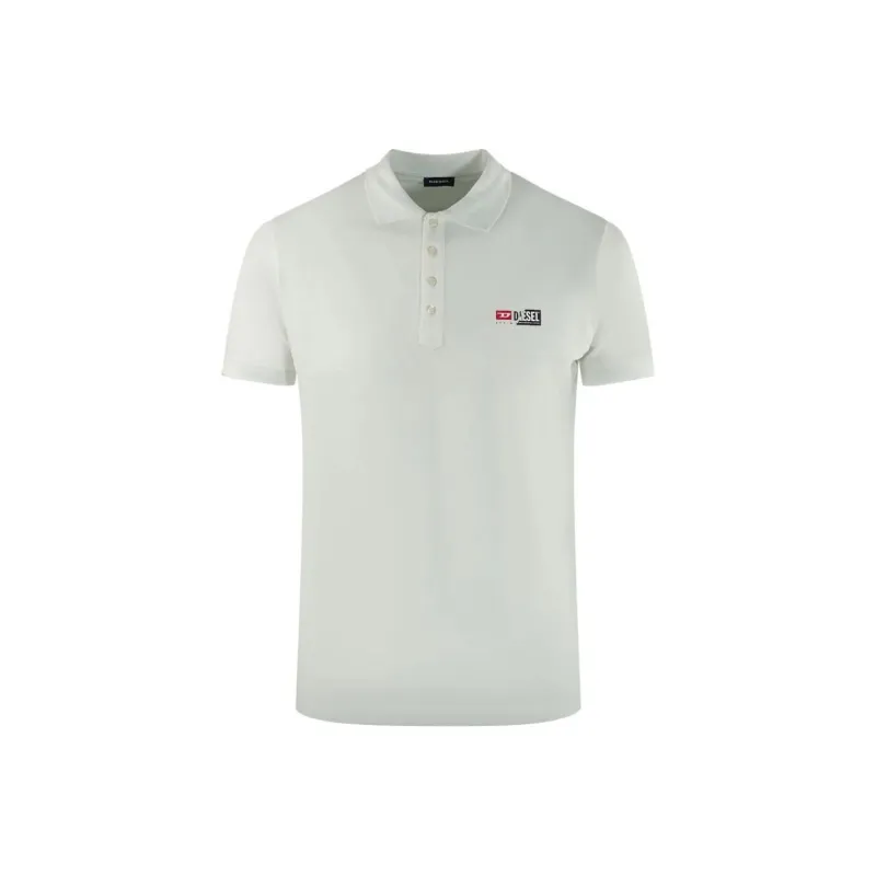 DIESEL Polo Shirts Men White-0