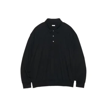 Nanamica SS25 Polo Shirt Men's Black