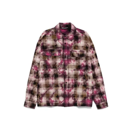 PALM ANGELS Checked Long Sleeved Shirt