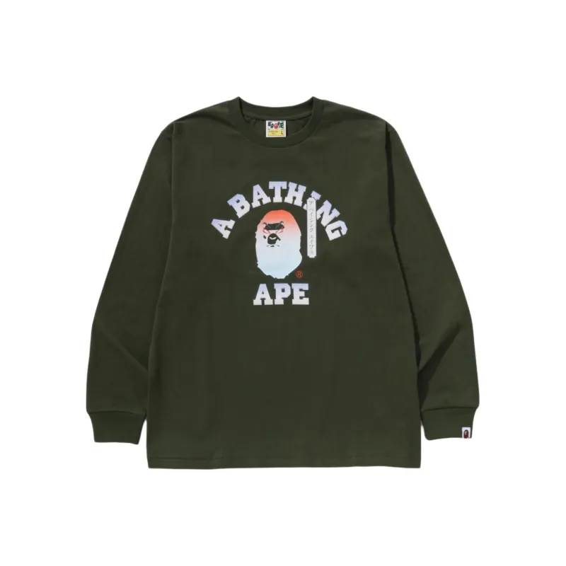 Bape Kabuki Head L/S Tee-2