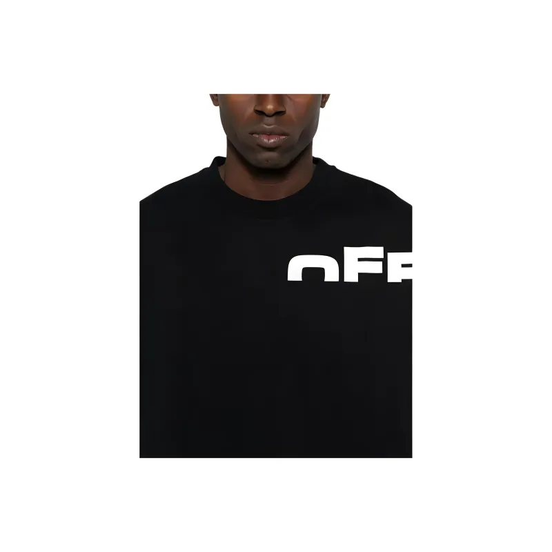 OFF WHITE Off Split Crewneck T Shirt-4