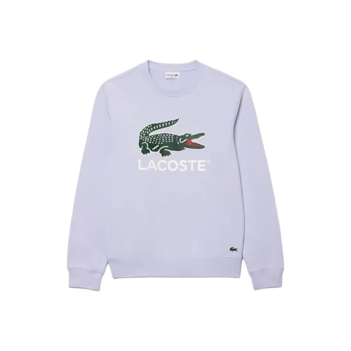 LACOSTE Sweatshirt Men's check Blue