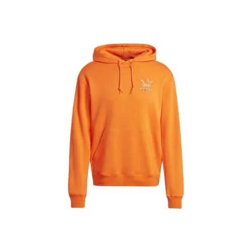 Adidas Originals Trefoil Sweatshirts Men Orange