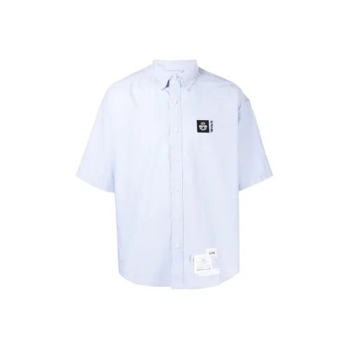 Alpha Industries Shirts Unisex Blue
