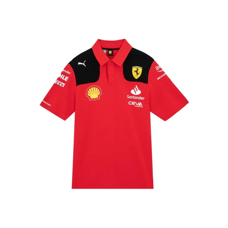 PUMA Scuderia Ferrari 2023 Team Replica Polo-0