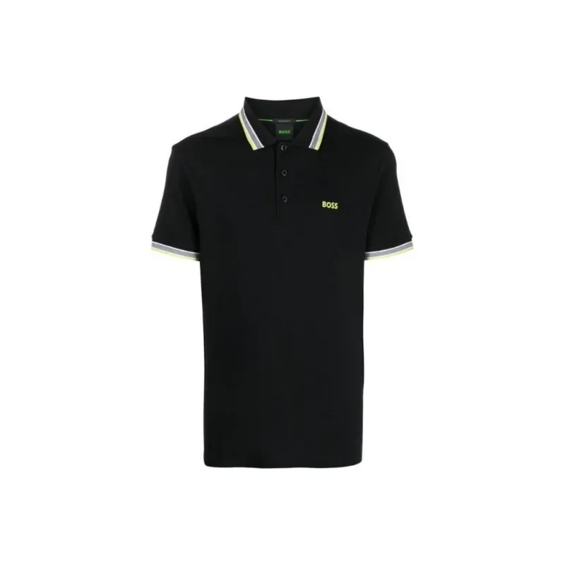 HUGO BOSS Logo embroidered Polo Shirt-0