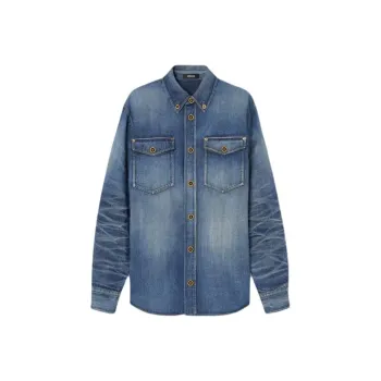 VERSACE Japanese denim Overshirt