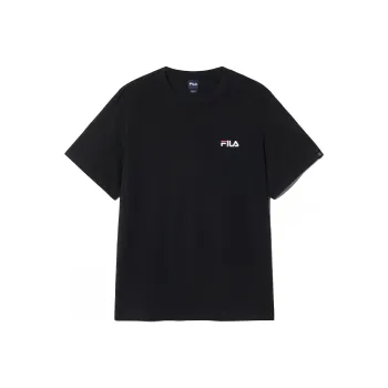 FILA T Shirts Unisex Black BLK