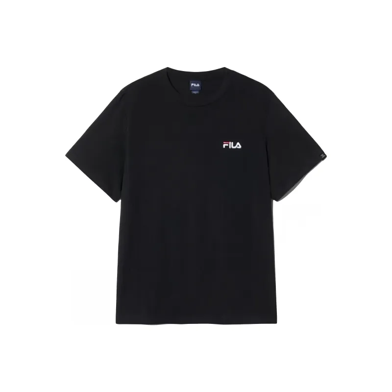 FILA T Shirts Unisex Black BLK-0