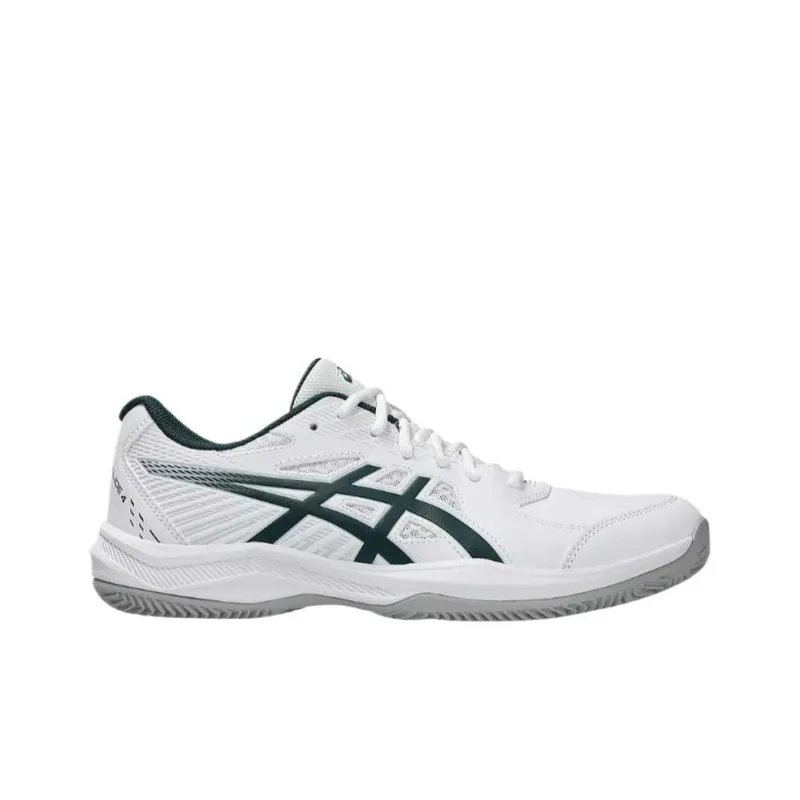 Asics Low Top Tennis Shoes Men's White Green-2