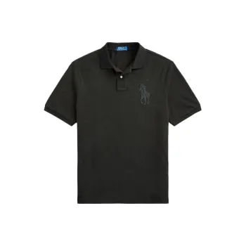 Polo Ralph Lauren Polo Shirts Men Black
