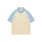 Apricot & Light Blue Sleeves