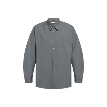 MARNI Logo Patch Long Sleeved Shirt