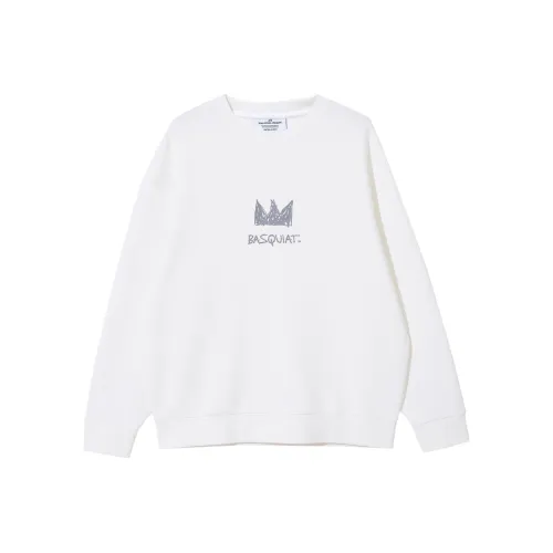 JACK JONES· x Jean-Michel Basquiat Sweatshirt Men's Snow White