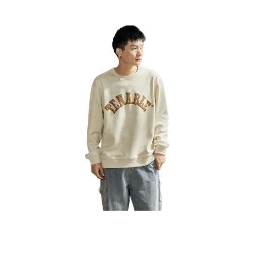 Tonlion Sweatshirt Men's Light Khaki