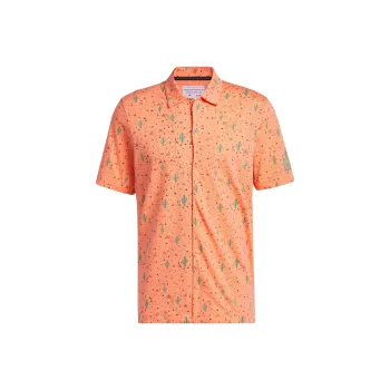 Adidas Shirts Men Fusion Coral Pink