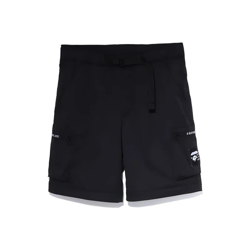 Bape Side Pocket Detachable Relaxed Fit Pants-1