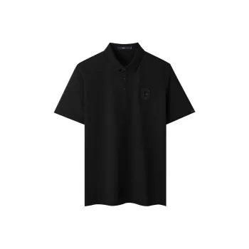HLA Polo Shirts Men Black 67