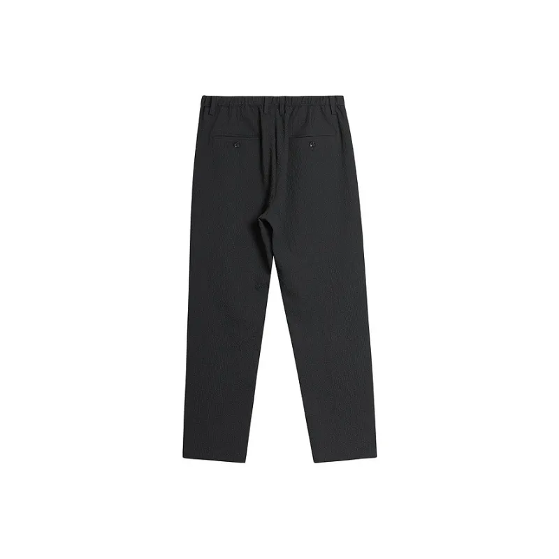EHE Casual Pants Men's Navy Blue-1