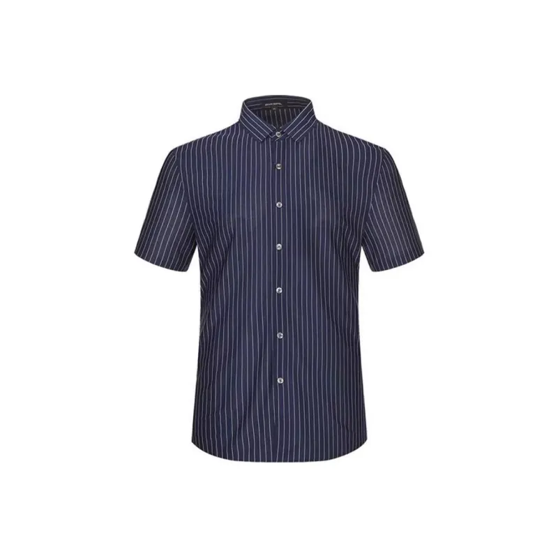 BRAUN BUFFEL Shirt Men's Dark Blue-0