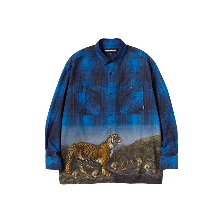 NEIGHBORHOOD Tiger Print Ve Shirt-4