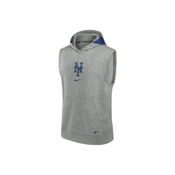 Nike MLB Collaboration New York Mets Auth Sweatshirt New York Mets Men's Gray