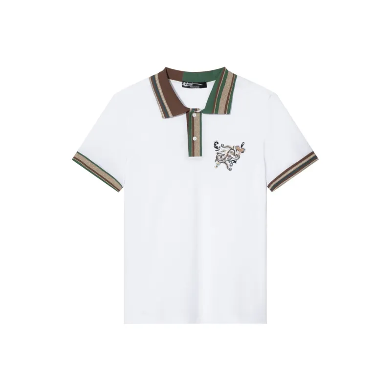 ANDREW MACKENZIE Polo Shirts Men White-0