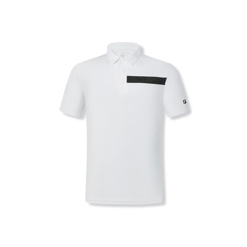 FILA Golf Series Polo Shirt Men's Jade White-0