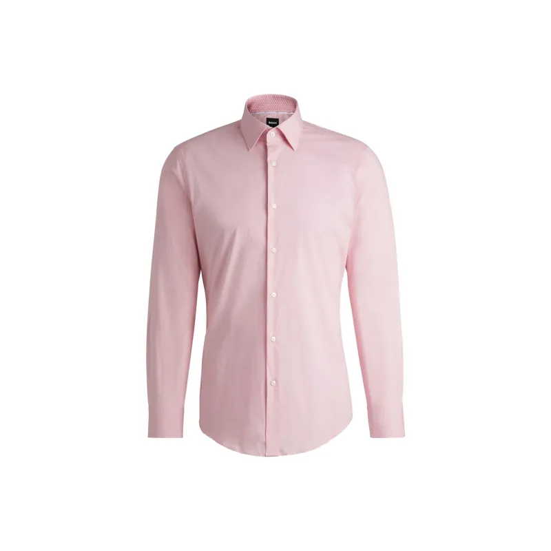 HUGO BOSS Shirts Men Pink-0