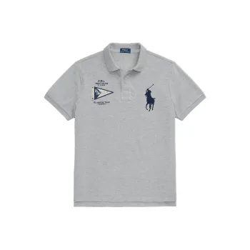 Polo Ralph Lauren Polo Shirts Men Gray