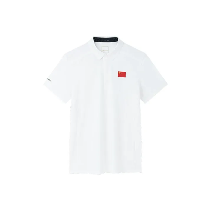 Anta Champion Series Polo Shirt Men's Papyrus White-0