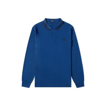 FRED PERRY Polo Shirt Men's Blue