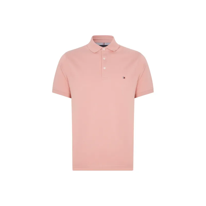Tommy Hilfiger 1985 Series Polo Shirt Men's Rose Pink-0