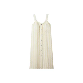 Kerener Nightgown Women's Beige Yellow