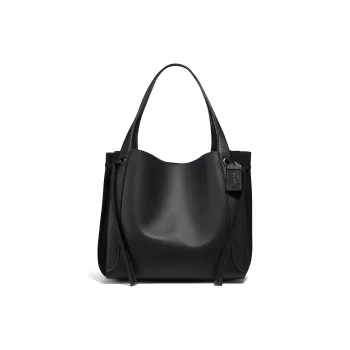 COACH Harmony Glove Tanned Leather With Suede Shoulder Bag, Tote Bag, Shopping Bag, Handbag Women's