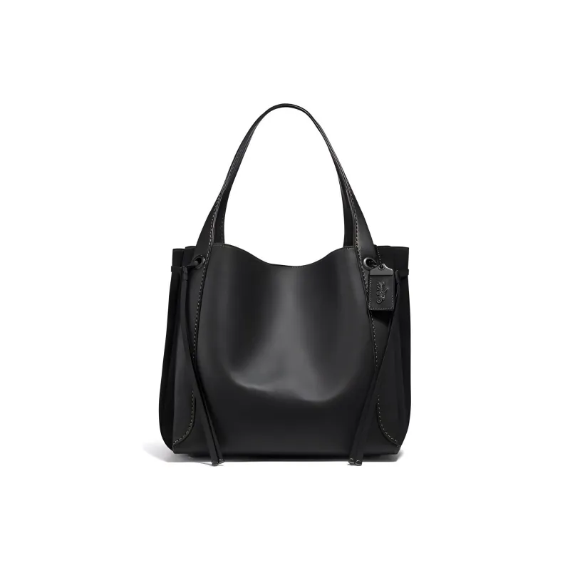 COACH Harmony Glove Tanned Leather With Suede Shoulder Bag, Tote Bag, Shopping Bag, Handbag Women's-0