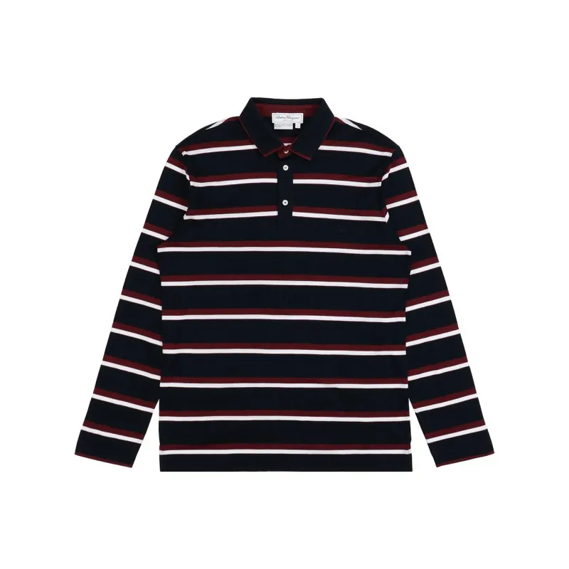 Ferragamo Polo Shirts Men Black-0